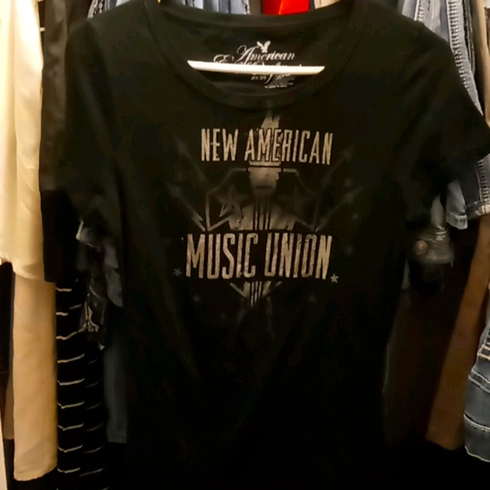 Black American eagle t-shirt